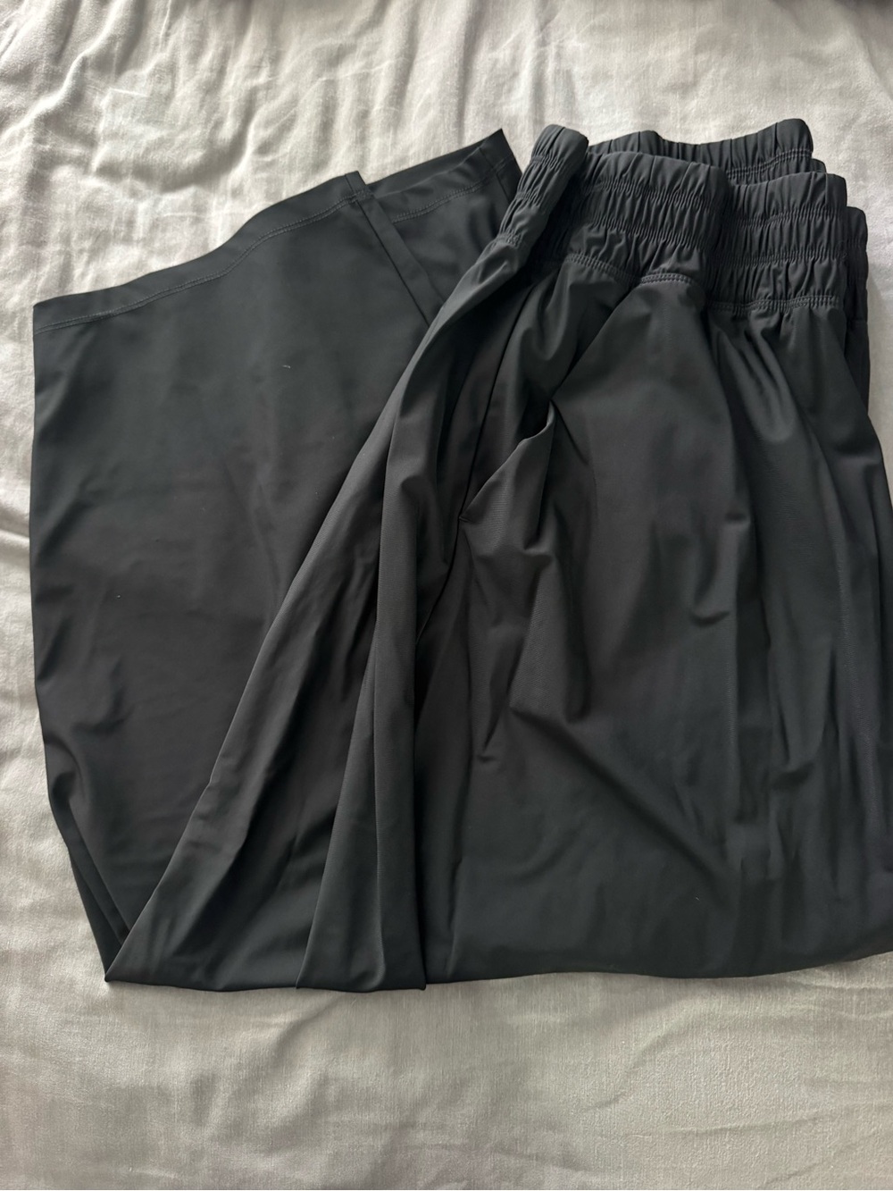 Black Sleektech Go-Dry Pants